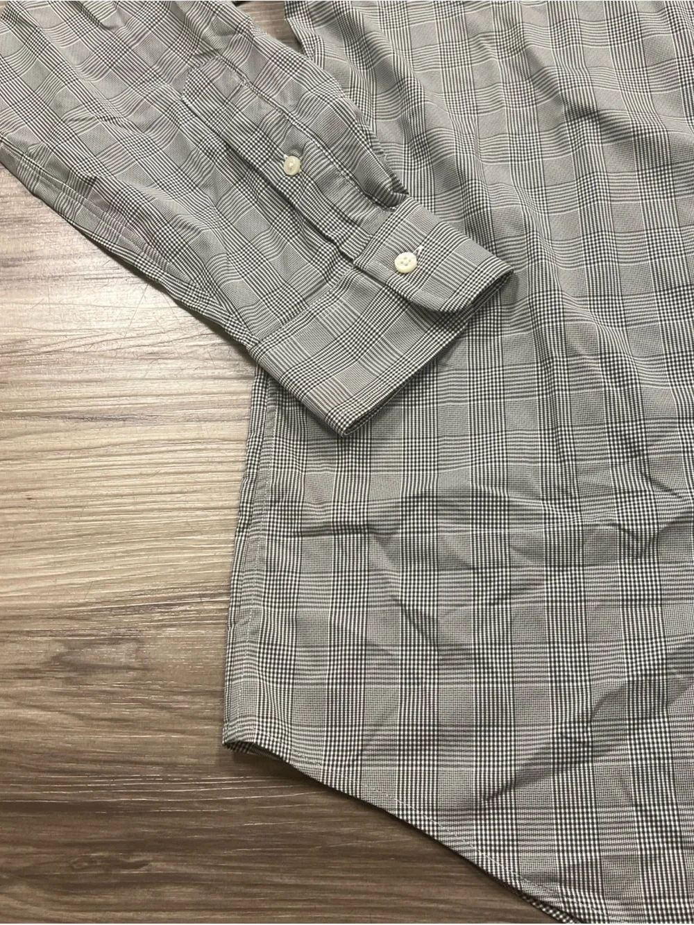 Polo Ralph Lauren Performance Shirt Stretch Oxford Green White Plaid Mens Large